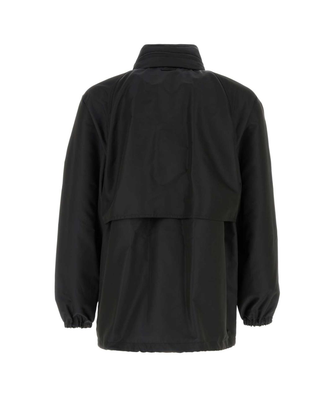 SAINT LAURENT Черная полиэстеровая куртка, фото 2