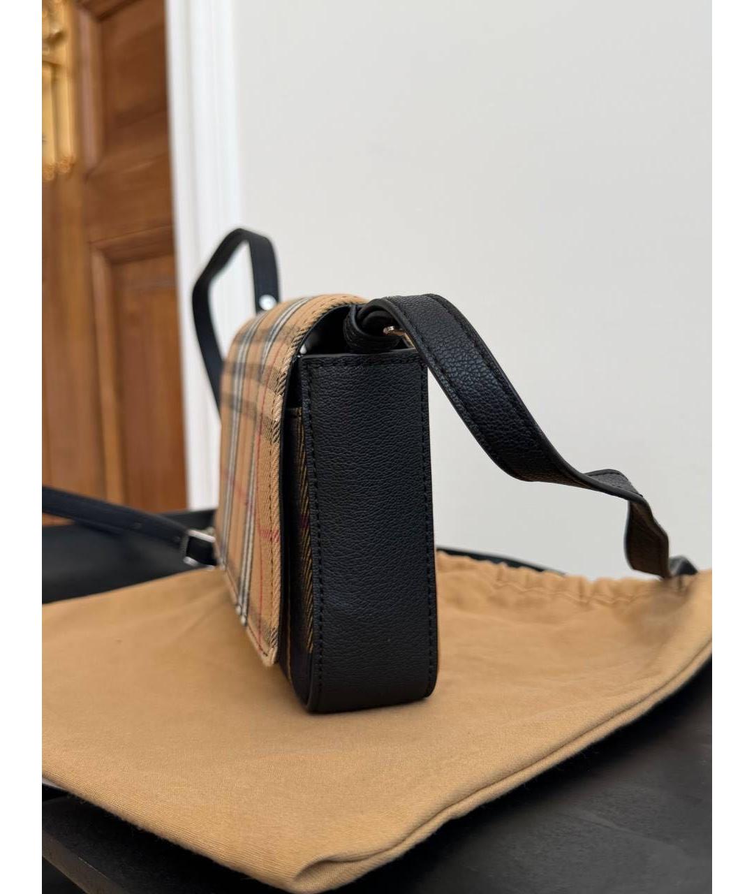 BURBERRY Бежевая поясная сумка, фото 7