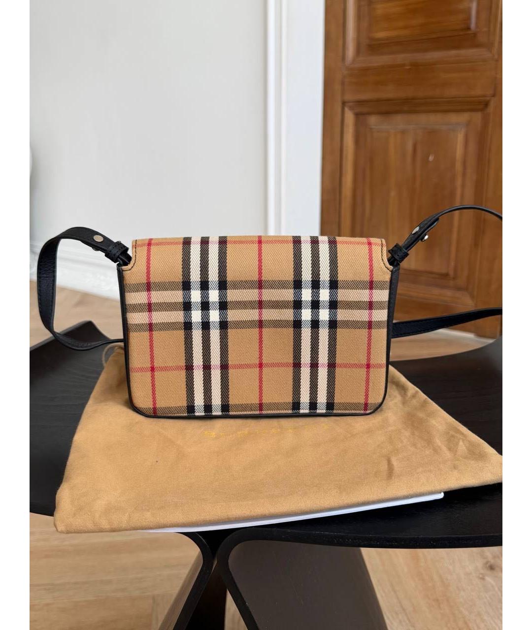 BURBERRY Бежевая поясная сумка, фото 5