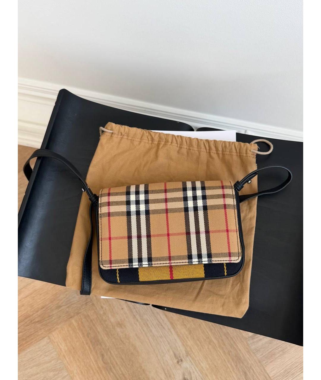 BURBERRY Бежевая поясная сумка, фото 6