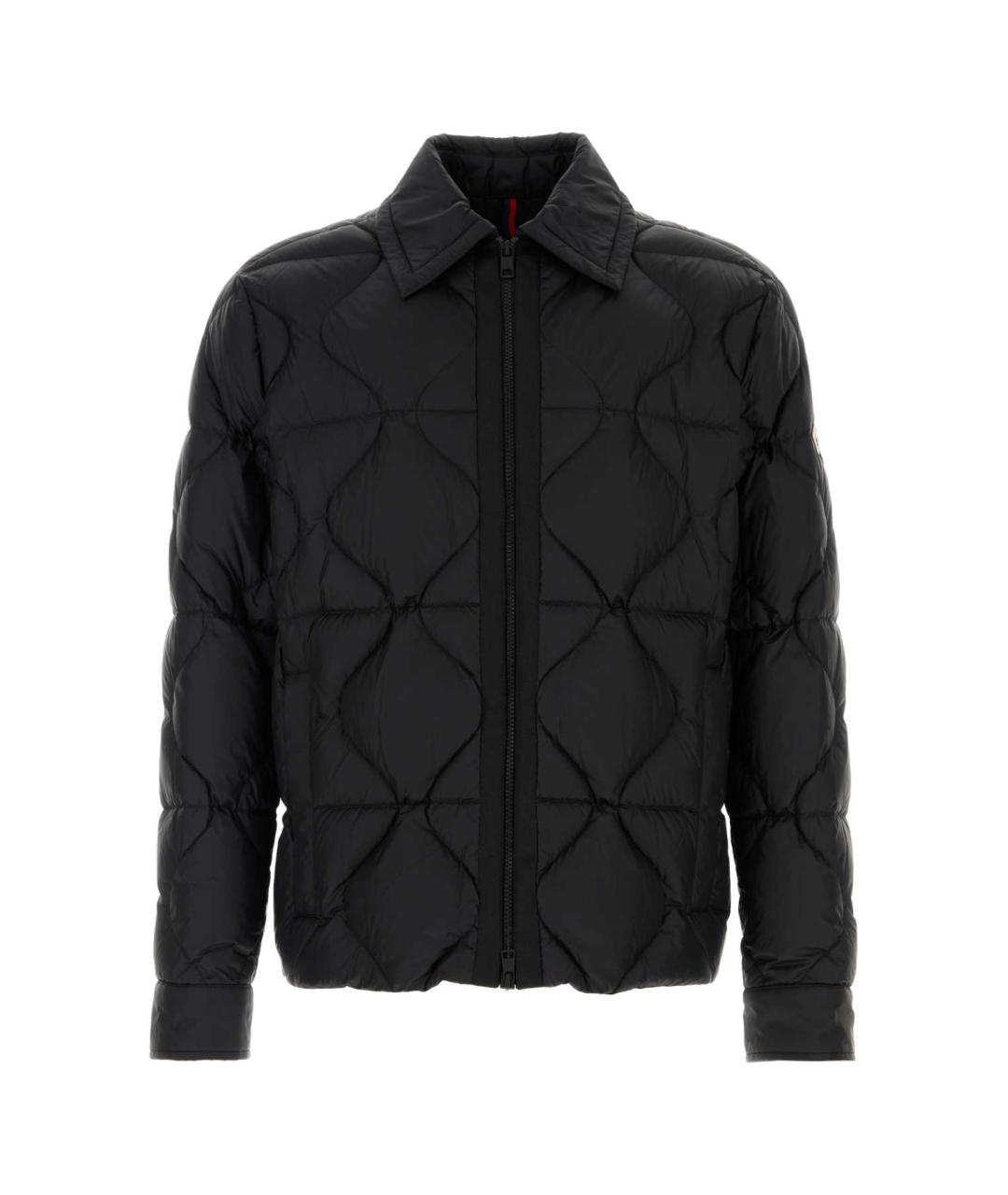 MONCLER Черная полиамидовая куртка, фото 1