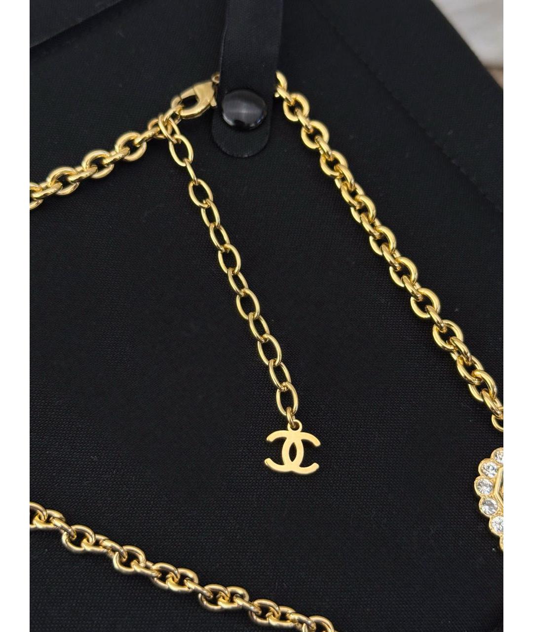 CHANEL Золотое колье, фото 5