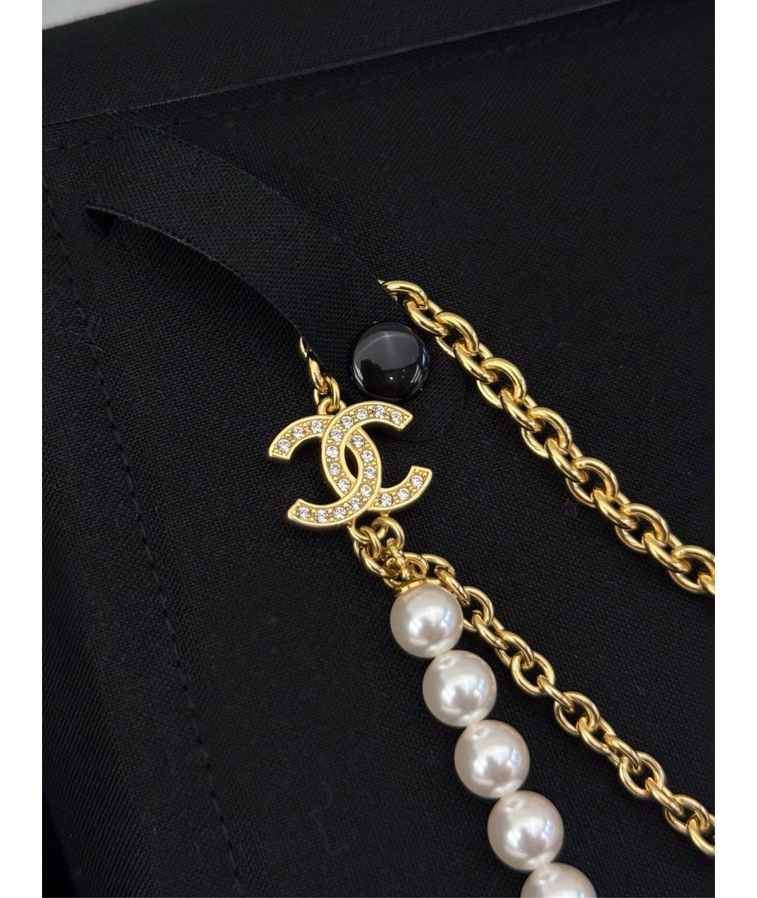 CHANEL Золотое колье, фото 2