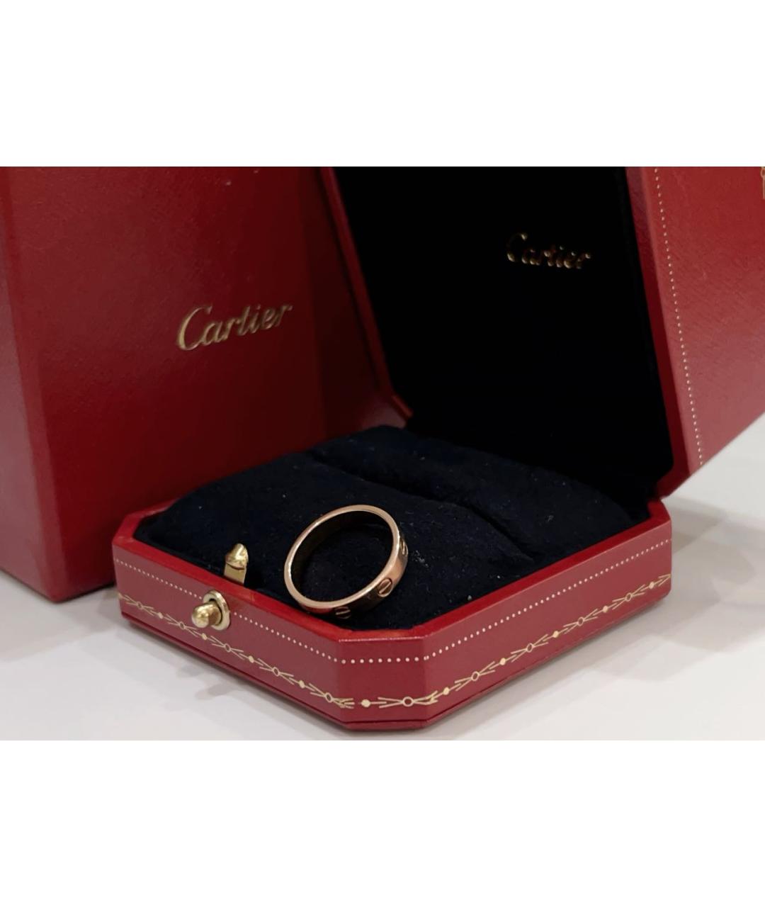 CARTIER Золотое кольцо из розового золота, фото 5
