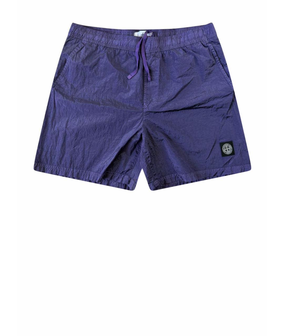 STONE ISLAND Фиолетовые шорты, фото 1