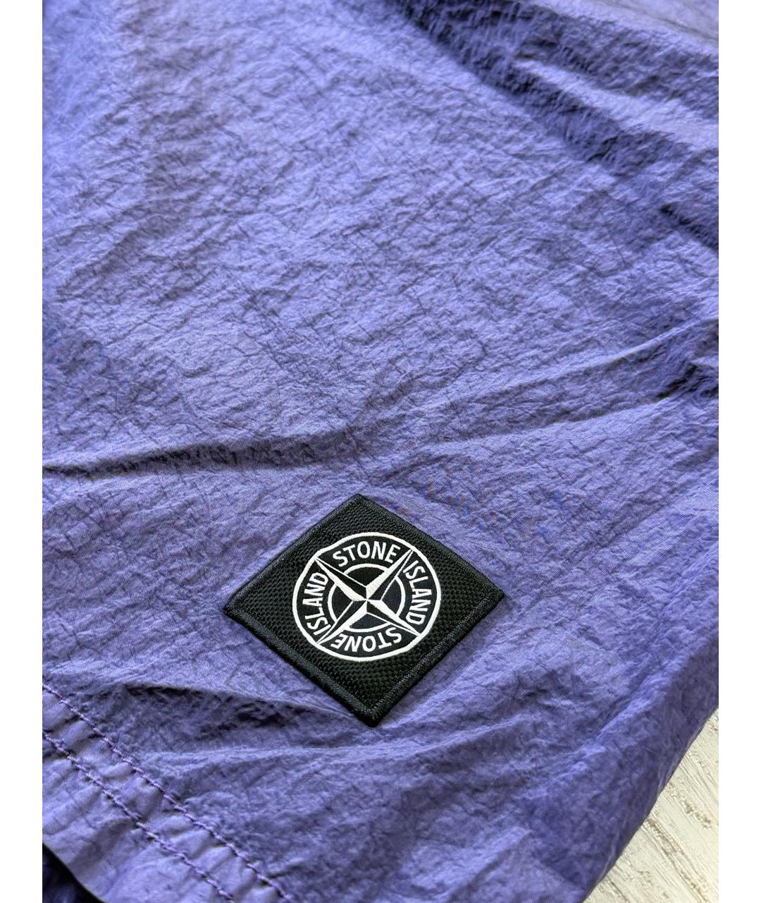 STONE ISLAND Фиолетовые шорты, фото 2