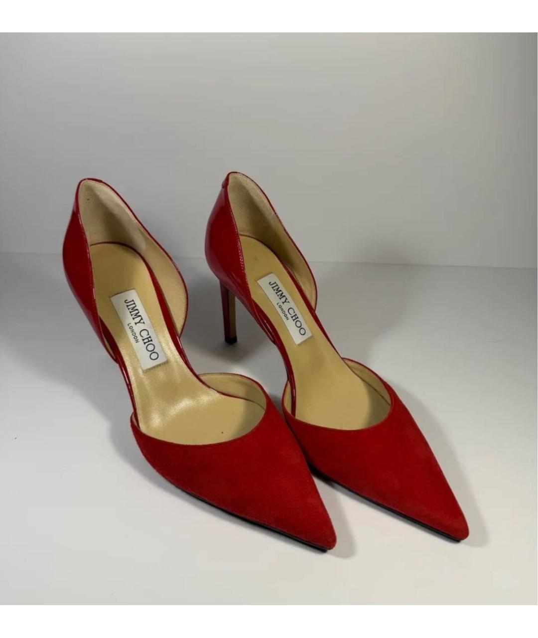 JIMMY CHOO Красные туфли, фото 2