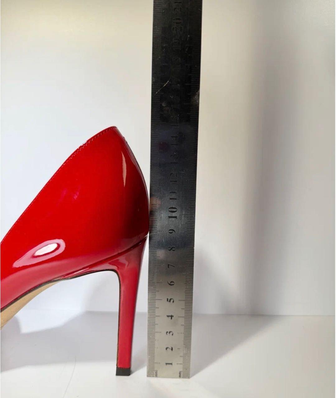 JIMMY CHOO Красные туфли, фото 5