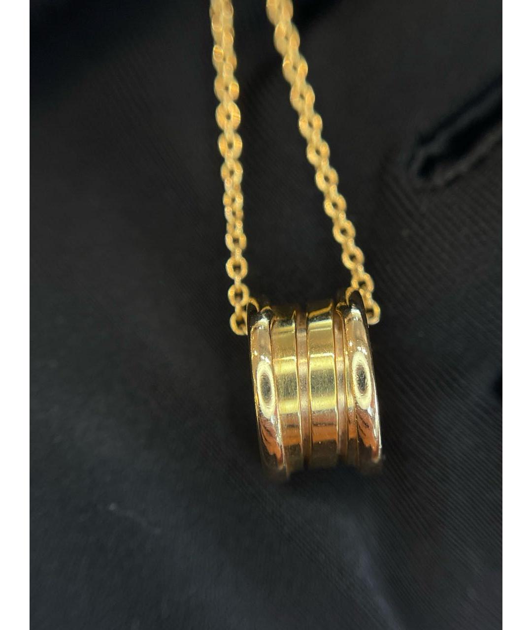 BVLGARI Золотое колье из розового золота, фото 8