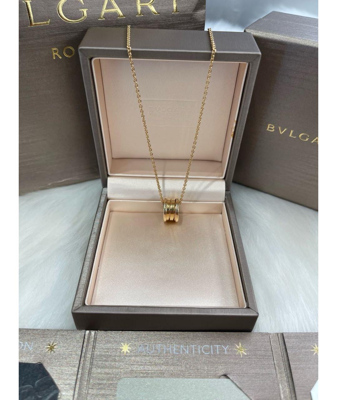 BVLGARI Золотое колье из розового золота, фото 4