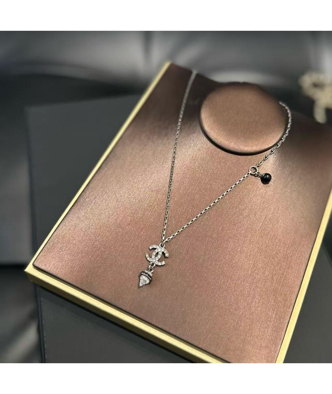 CHANEL Серебряное колье, фото 3