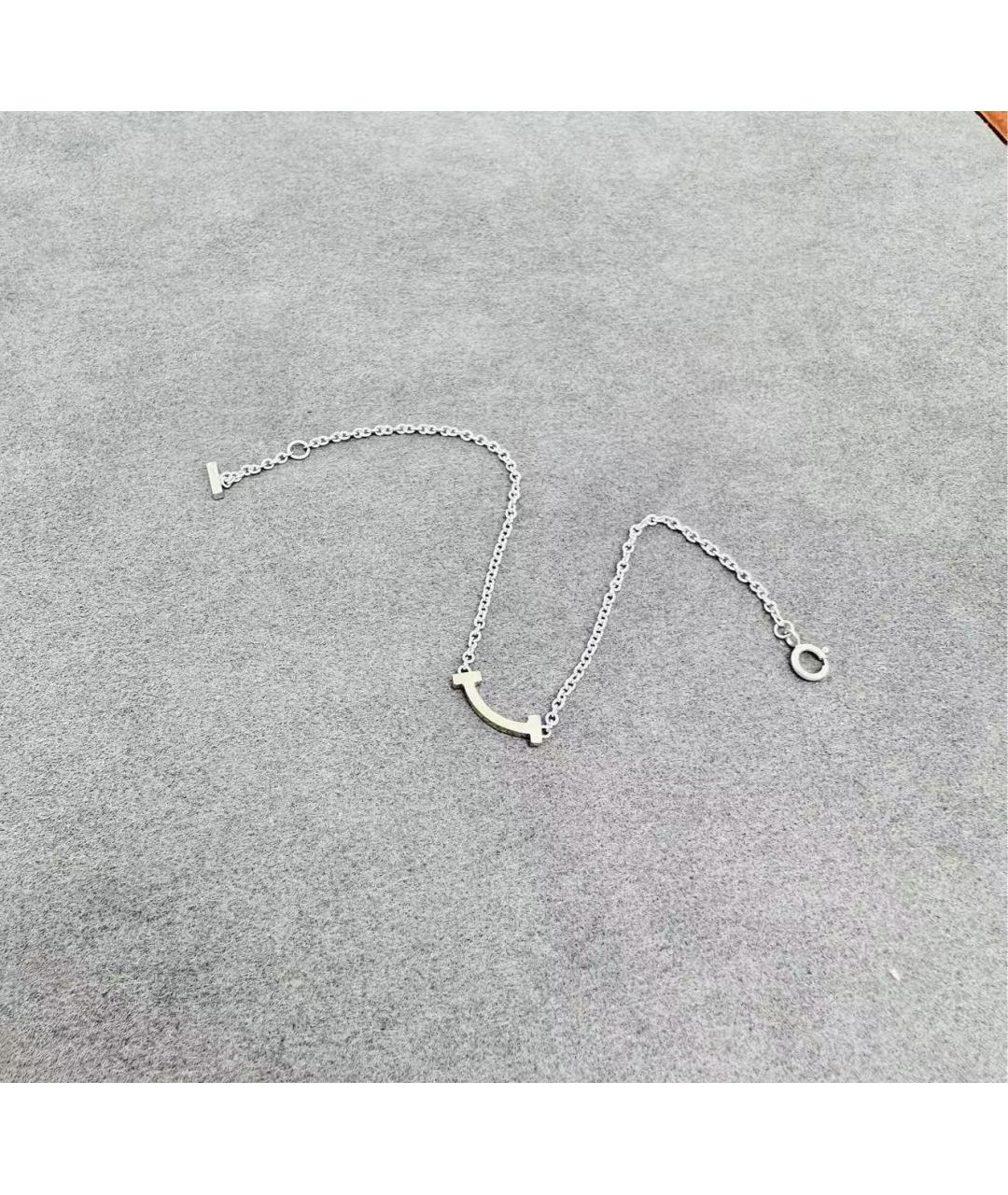 TIFFANY&CO Серебряный браслет из белого золота, фото 4