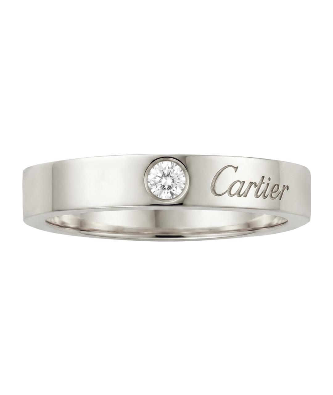 CARTIER Серебряное кольцо из белого золота, фото 1