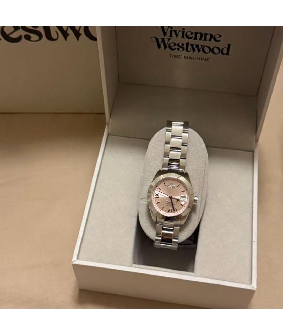 VIVIENNE WESTWOOD Розовые стальные часы, фото 4