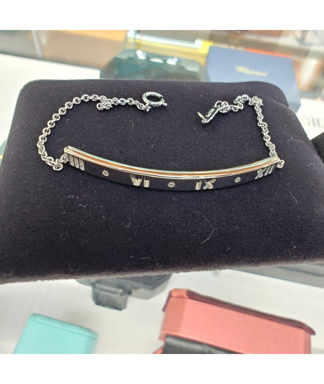 TIFFANY&CO Серебряный браслет из белого золота, фото 2