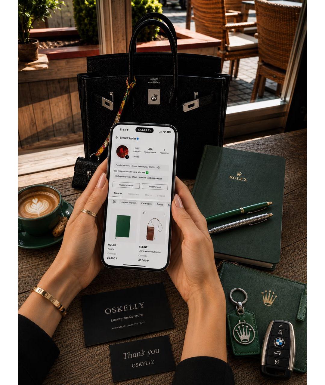 ROLEX Зеленая шариковая ручка, фото 8