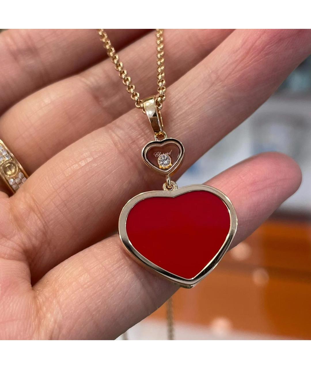 CHOPARD Золотое колье из розового золота, фото 2