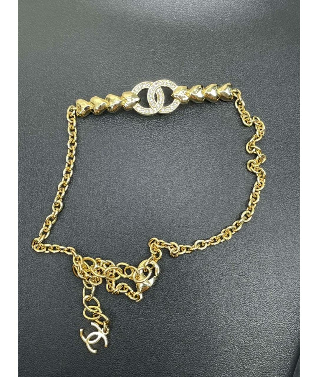 CHANEL Золотое колье, фото 6