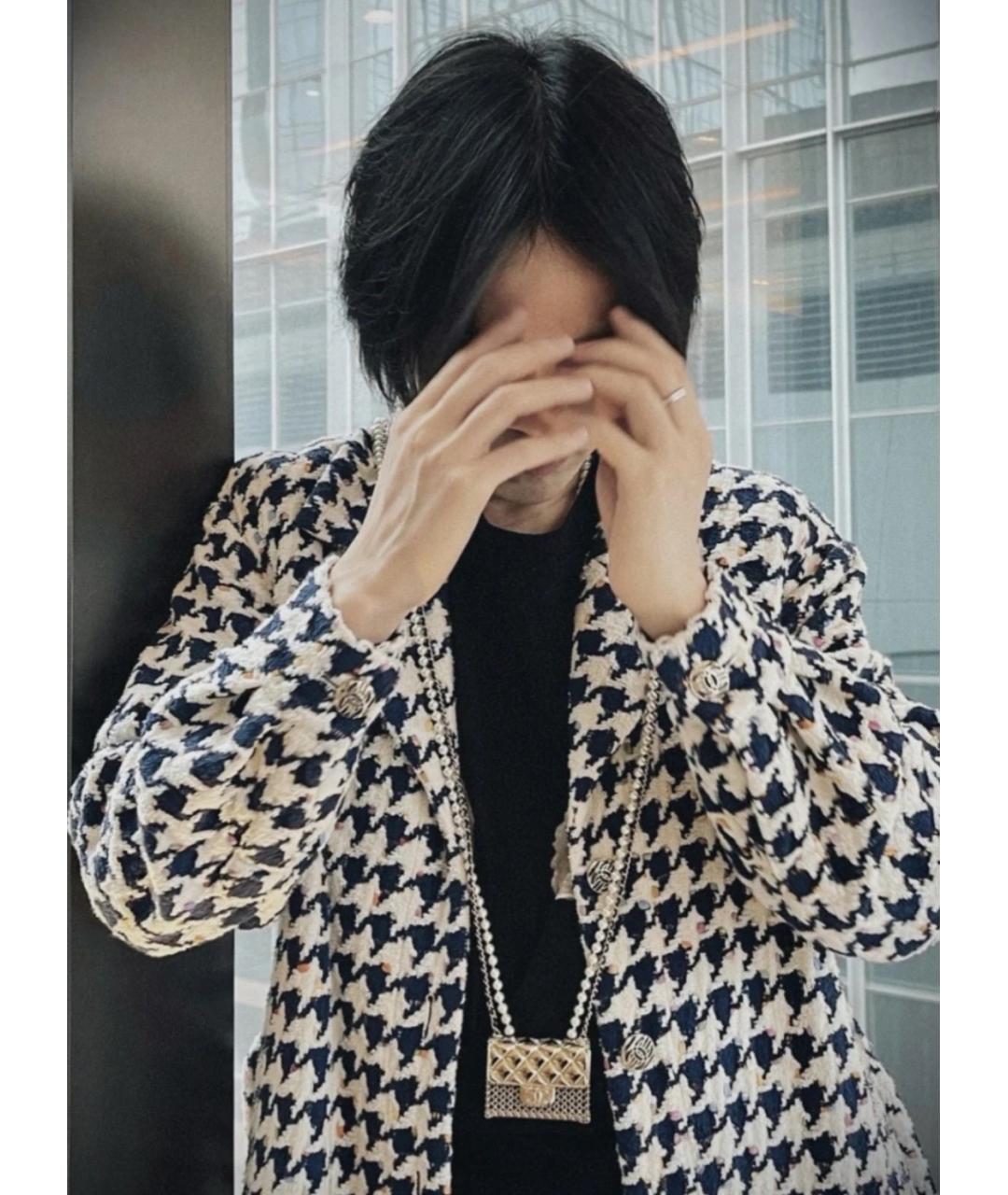 CHANEL Золотое колье, фото 9
