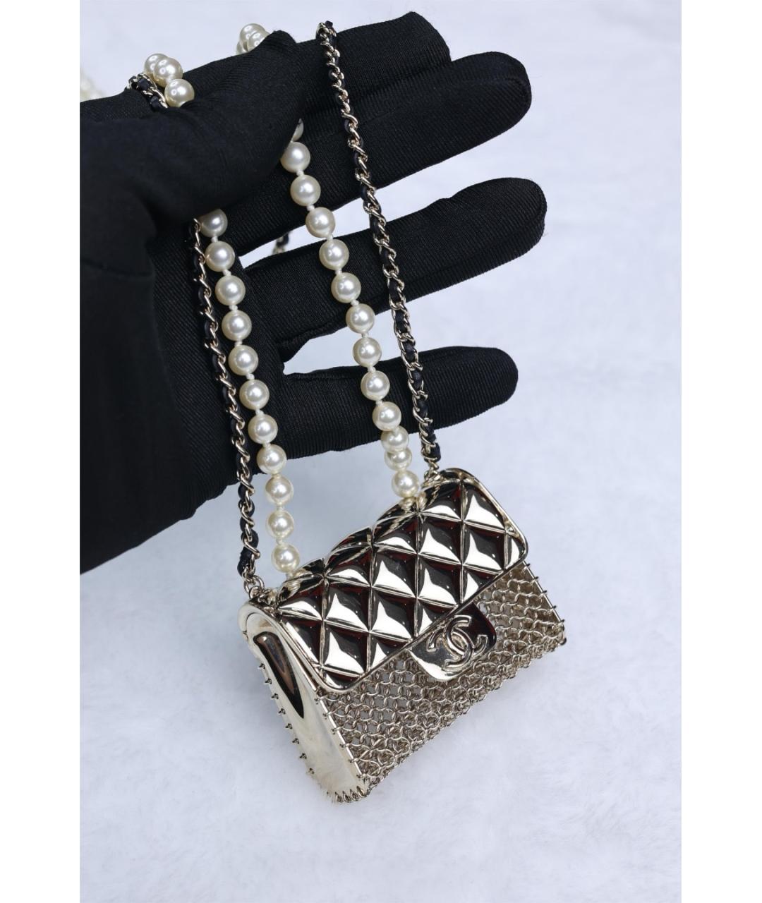 CHANEL Золотое колье, фото 7