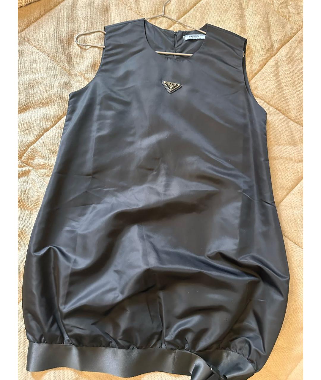 PRADA Черный полиэстеровый костюм с брюками, фото 7