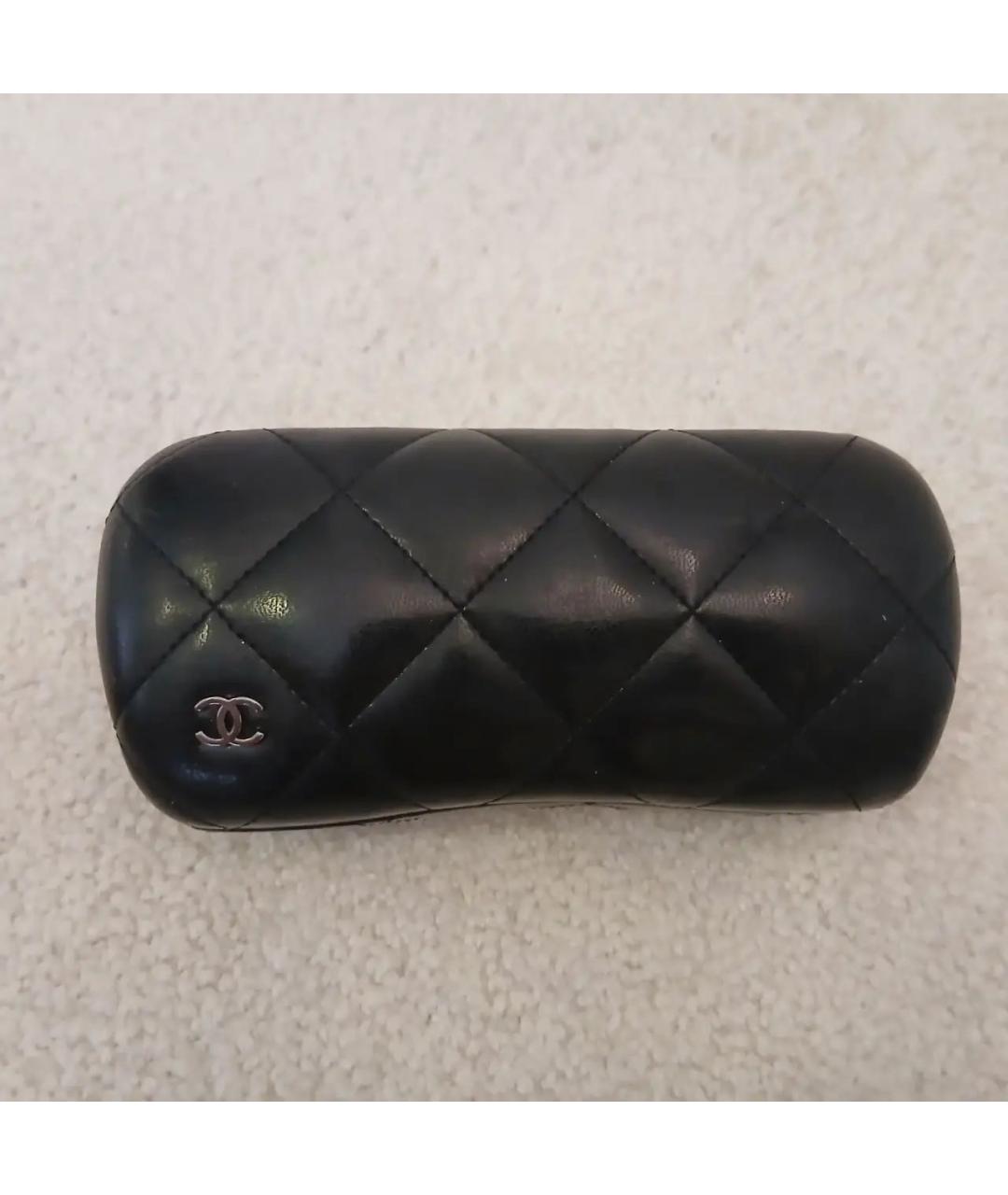 CHANEL Бордовые солнцезащитные очки, фото 3