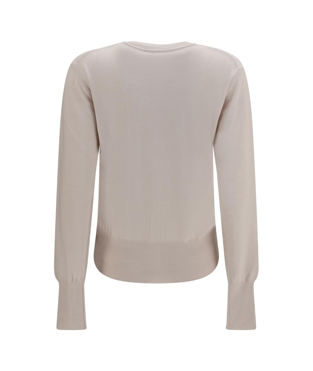 VIVIENNE WESTWOOD Бежевый шерстяной кардиган, фото 2