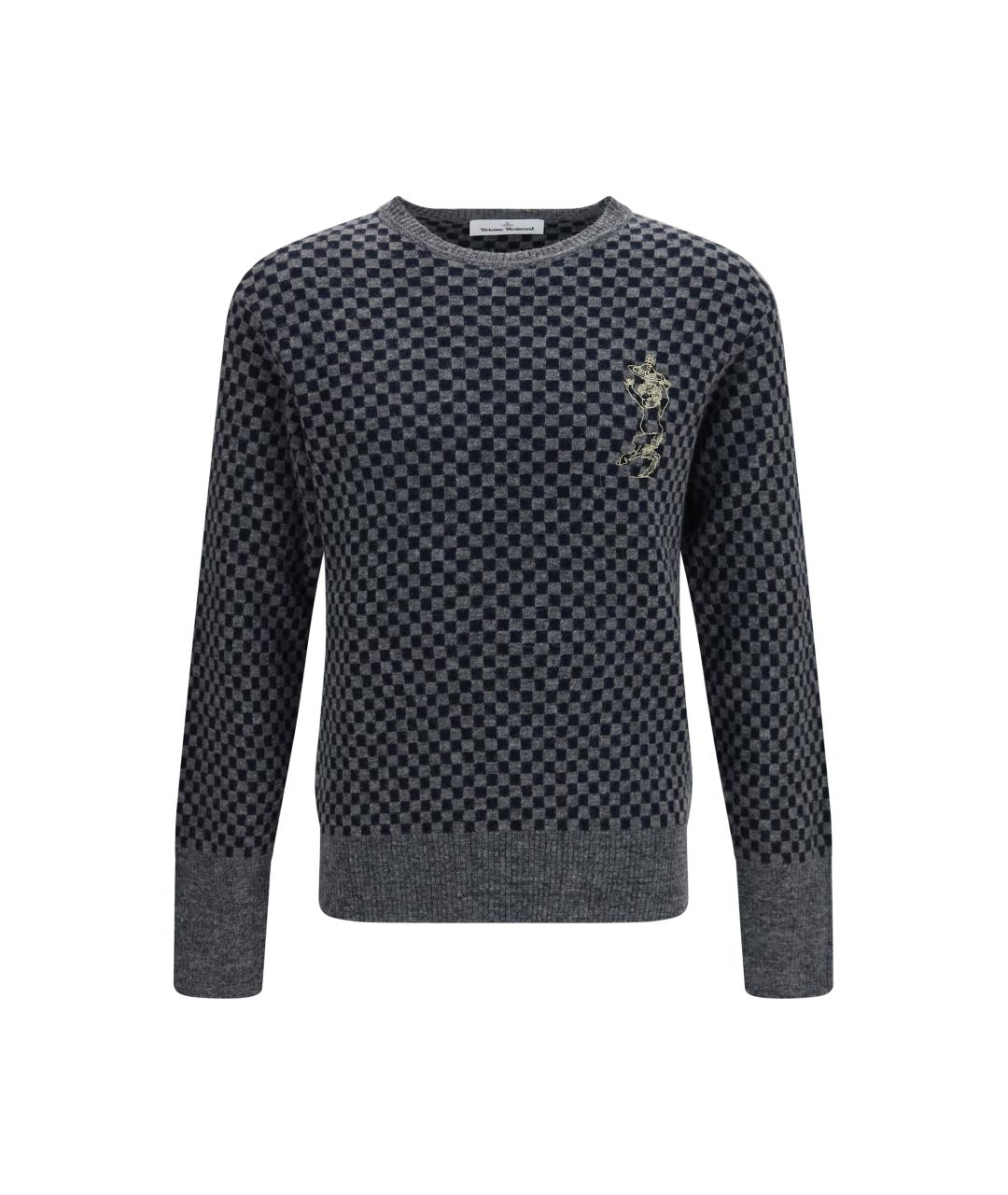 VIVIENNE WESTWOOD Серый шерстяной джемпер / свитер, фото 1