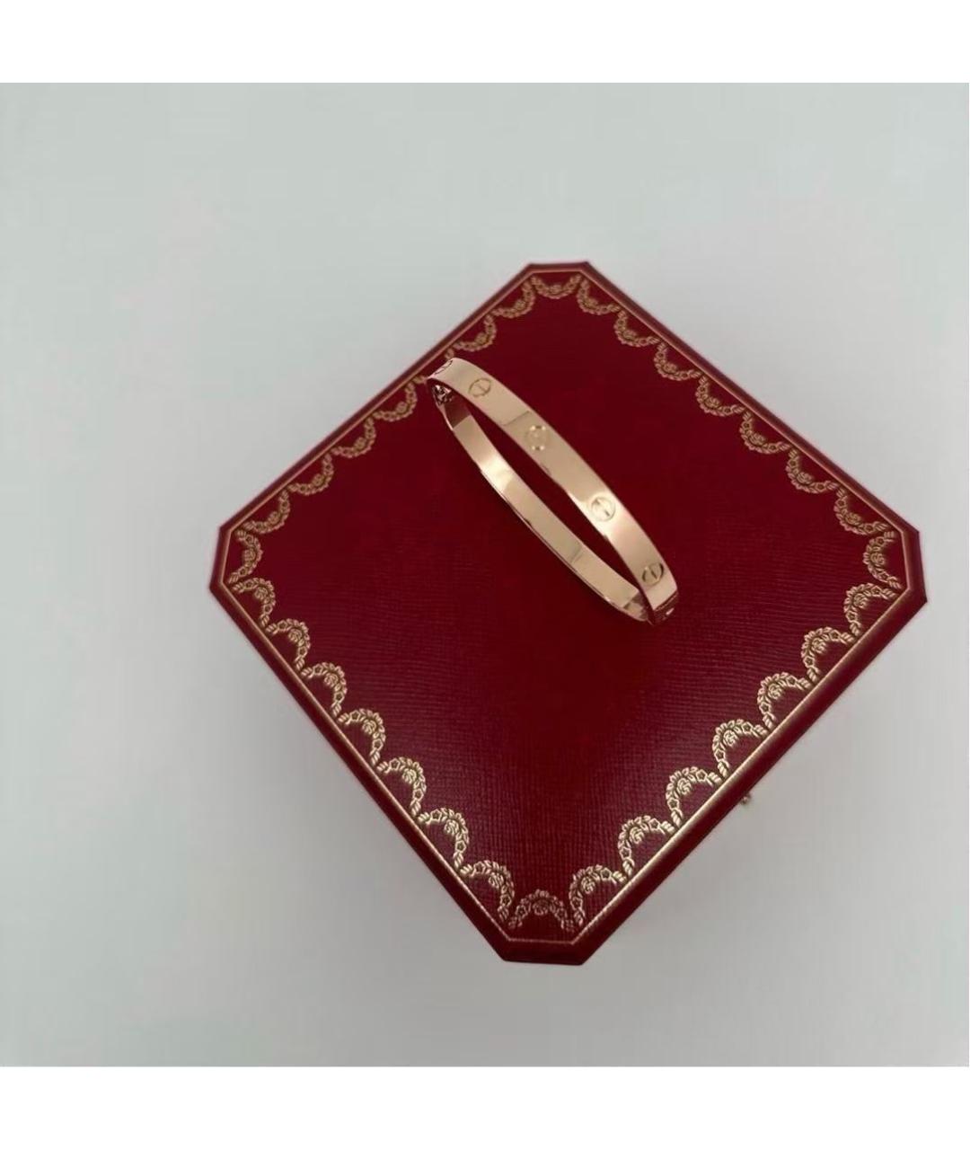 CARTIER Золотой браслет из розового золота, фото 5