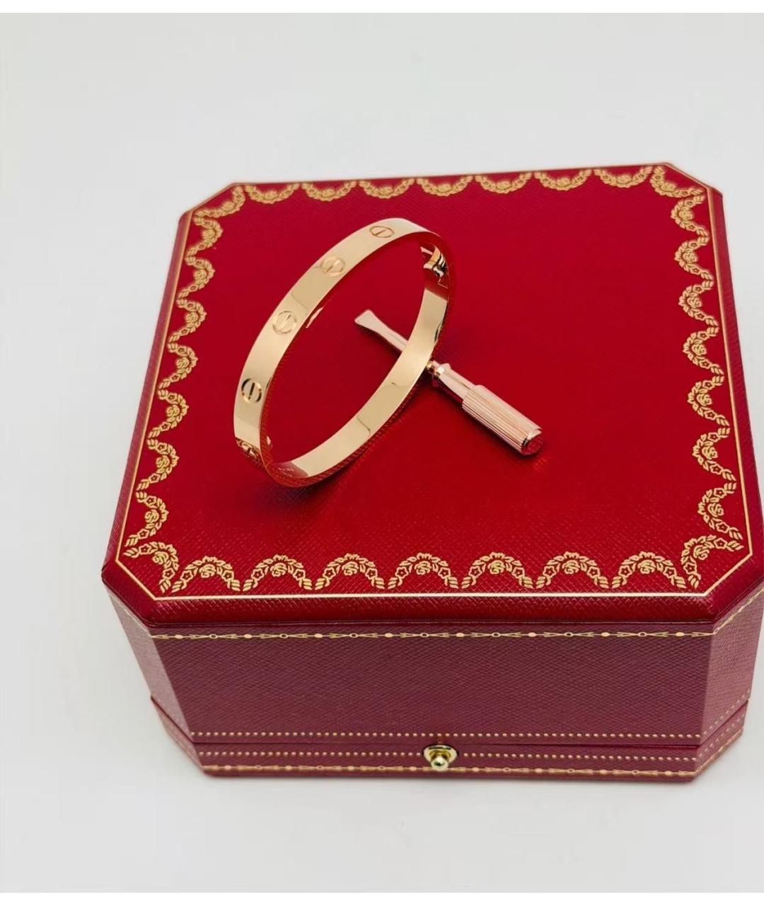 CARTIER Золотой браслет из розового золота, фото 4