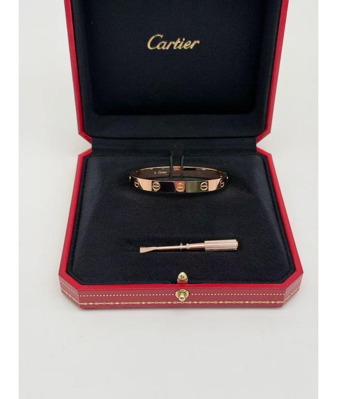 CARTIER Золотой браслет из розового золота, фото 2