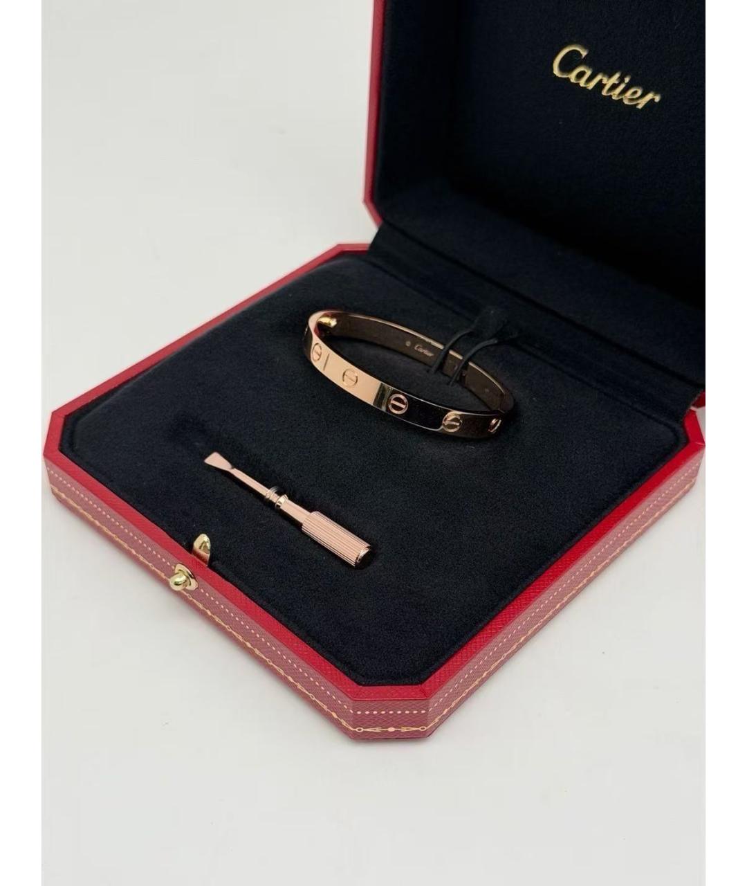 CARTIER Золотой браслет из розового золота, фото 3