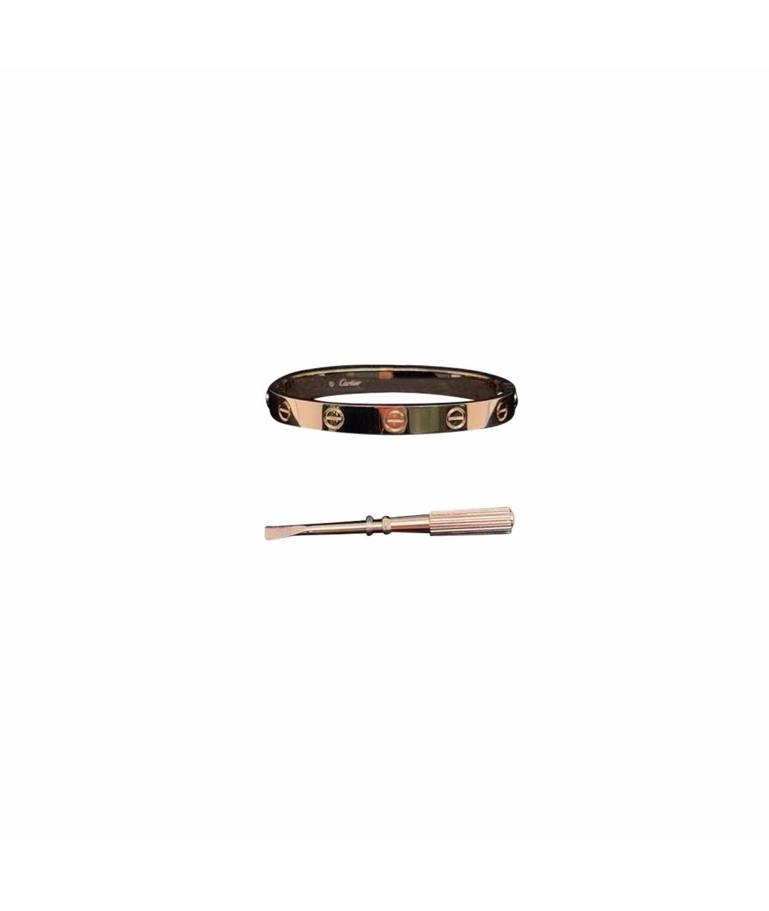 CARTIER Золотой браслет из розового золота, фото 7