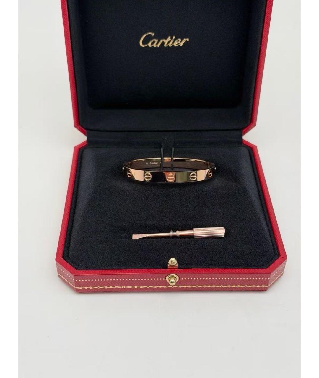 CARTIER Золотой браслет из розового золота, фото 6