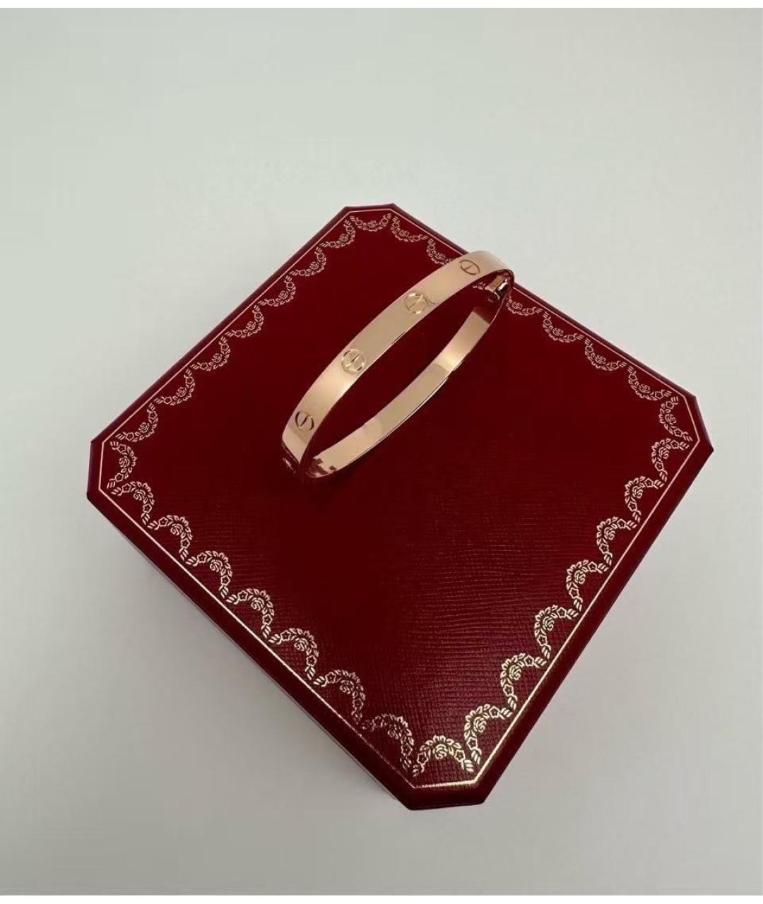 CARTIER Золотой браслет из розового золота, фото 5
