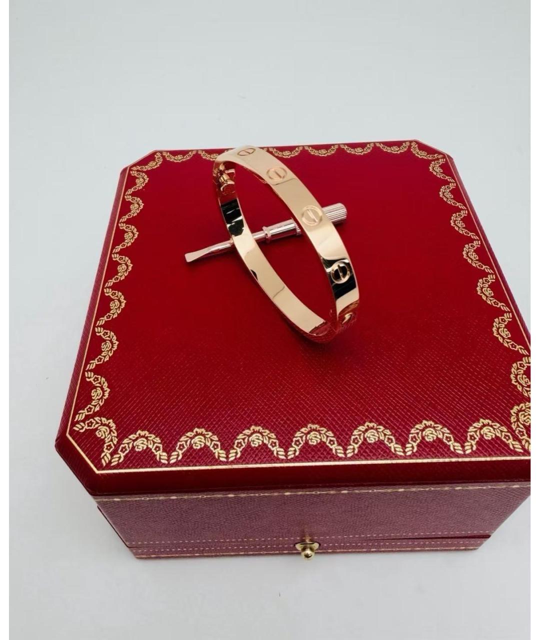 CARTIER Золотой браслет из розового золота, фото 4