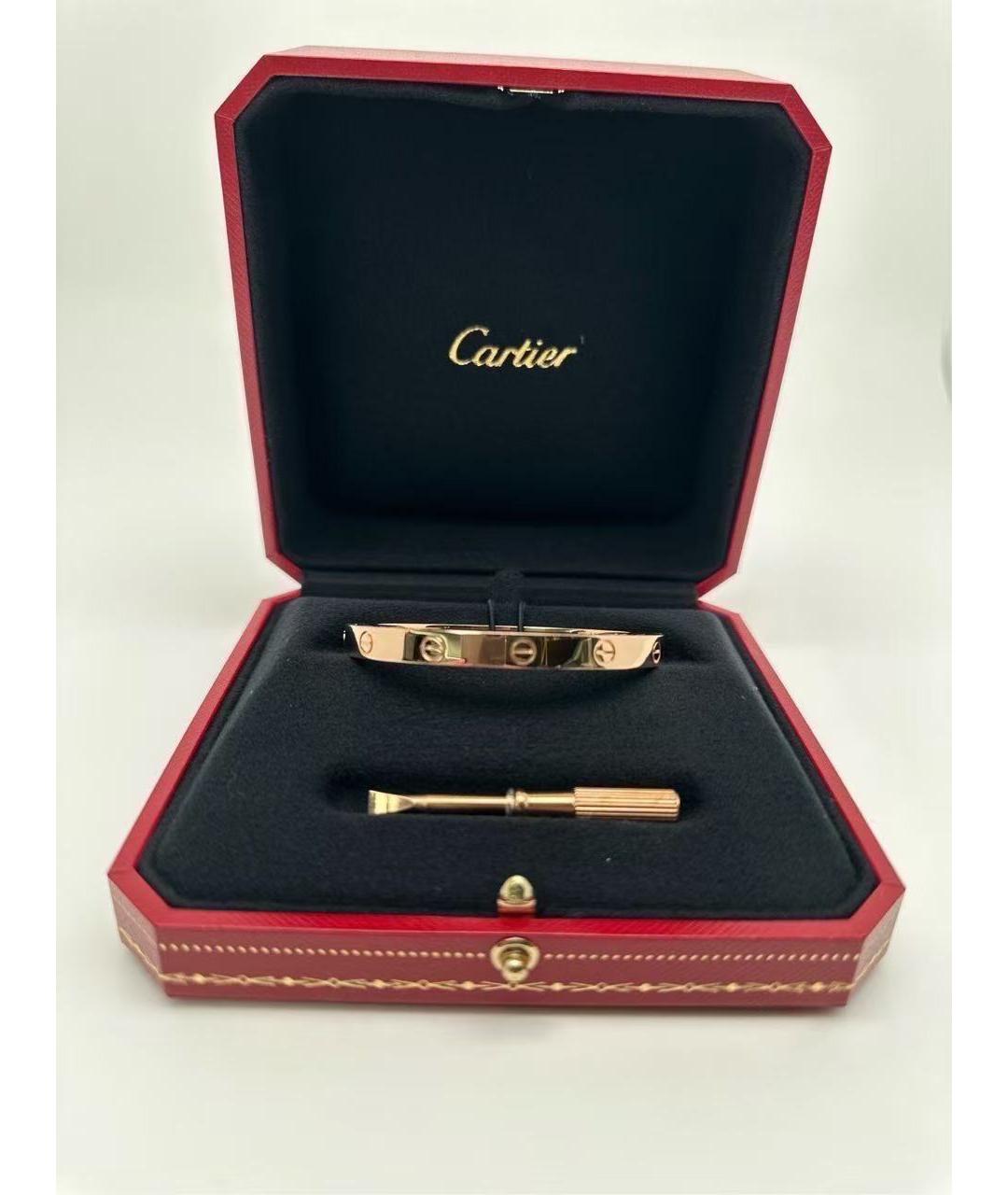 CARTIER Золотой браслет из розового золота, фото 3