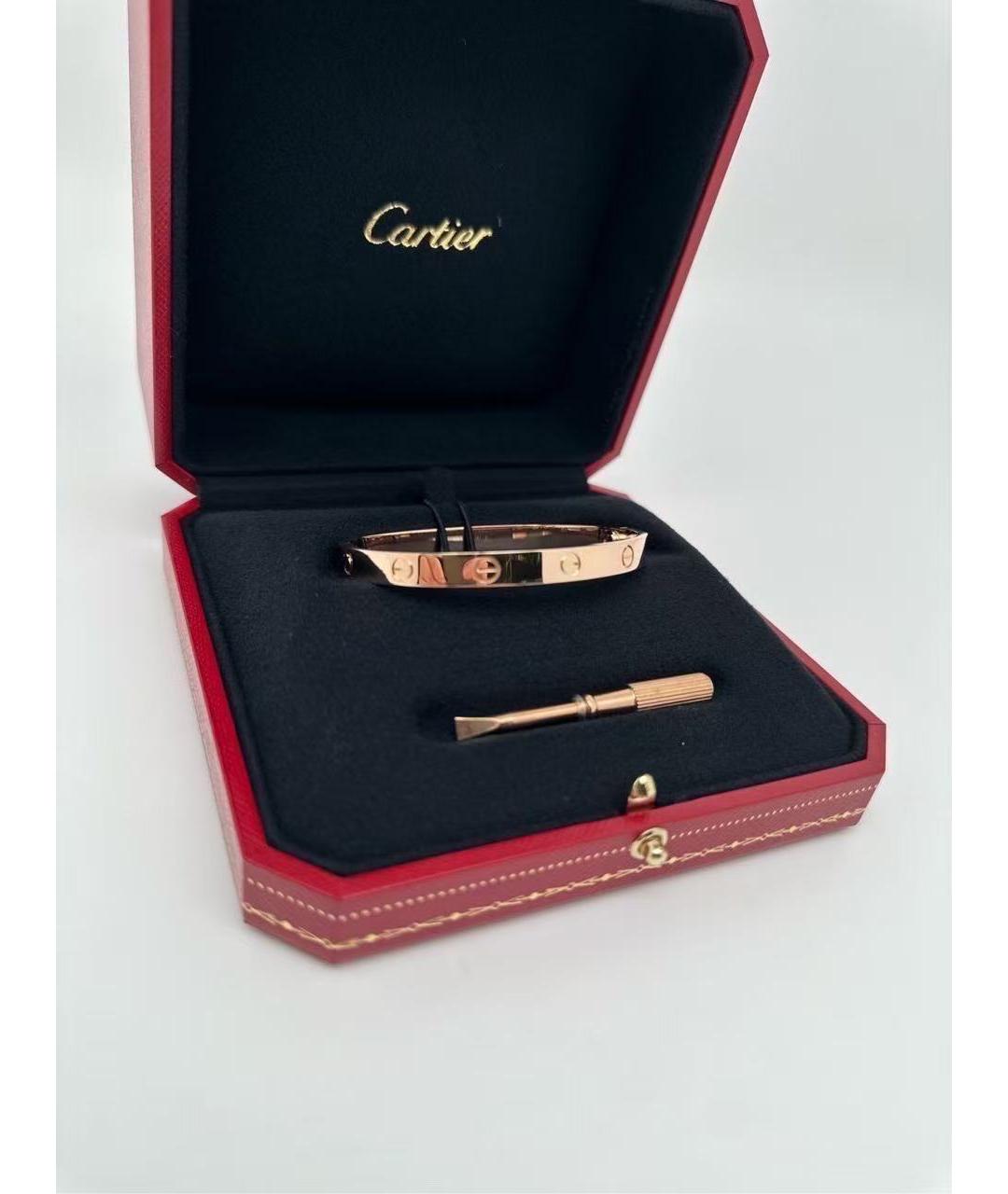 CARTIER Золотой браслет из розового золота, фото 5