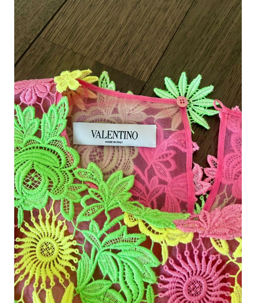 VALENTINO Мульти хлопковая блузы, фото 3