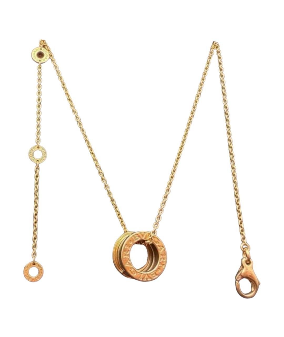 BVLGARI Золотое колье из розового золота, фото 1