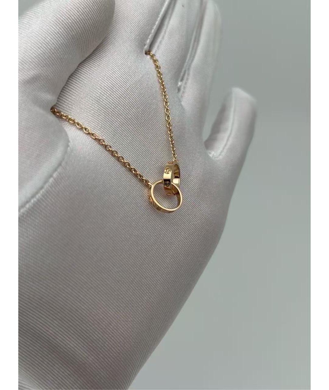 CARTIER Золотое колье из розового золота, фото 4
