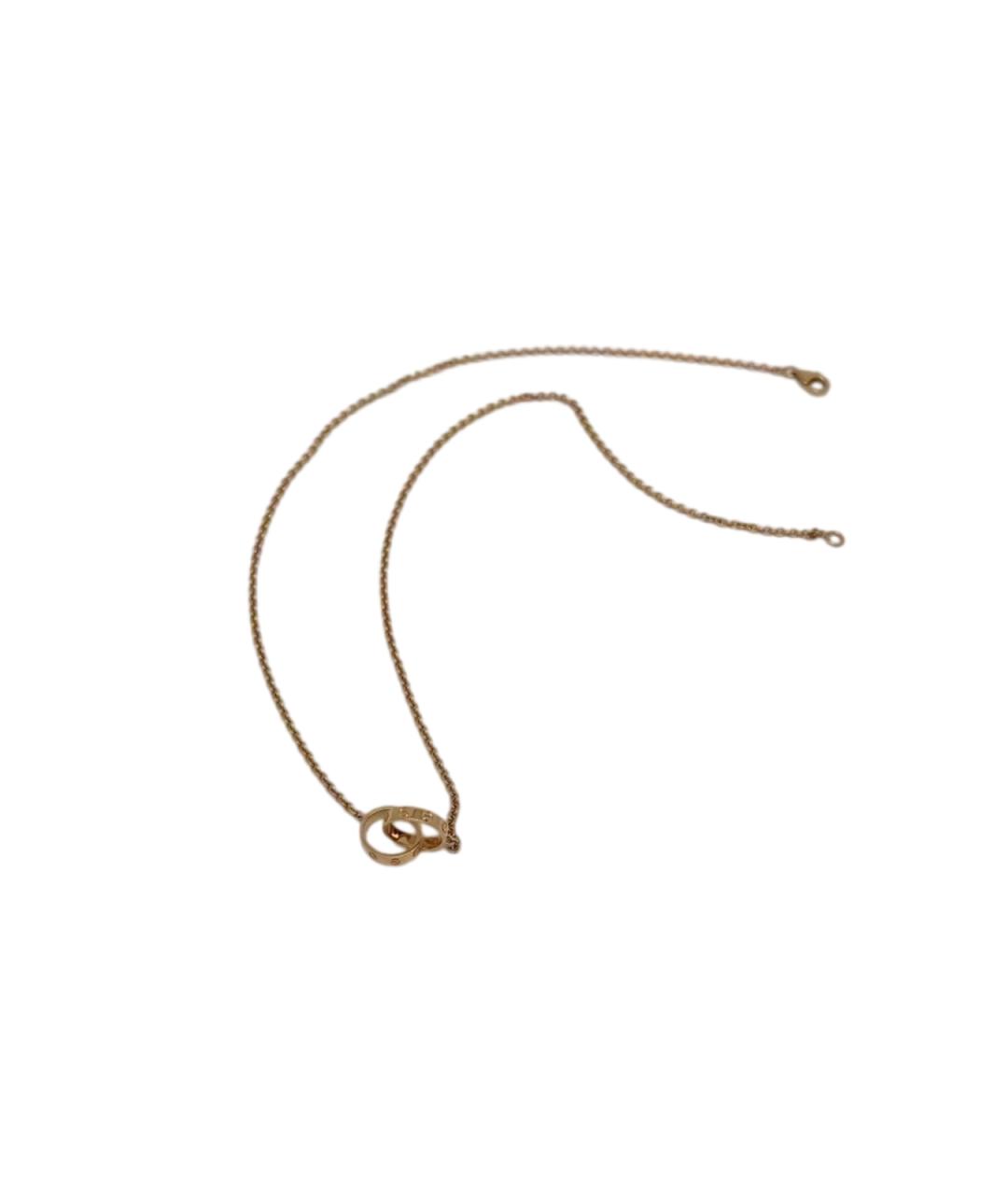 CARTIER Золотое колье из розового золота, фото 2