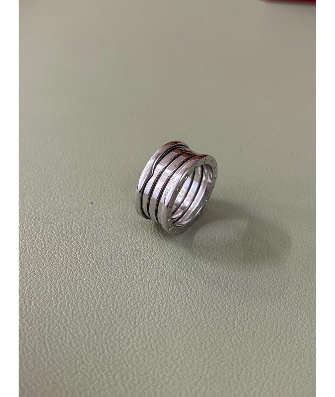 BVLGARI Серебряное кольцо из белого золота, фото 2