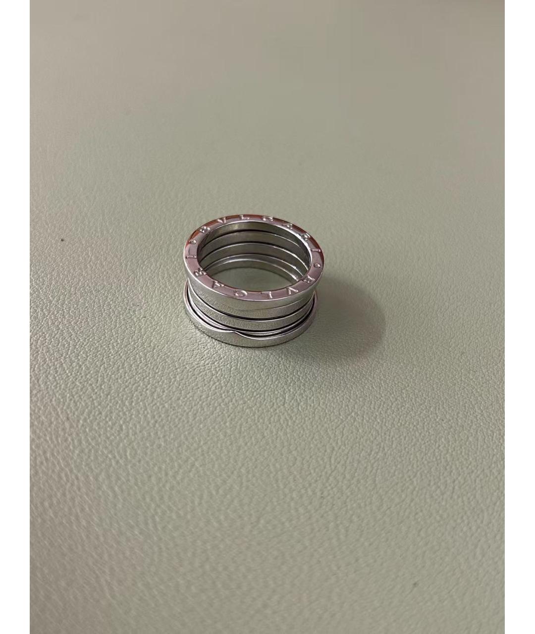 BVLGARI Серебряное кольцо из белого золота, фото 3
