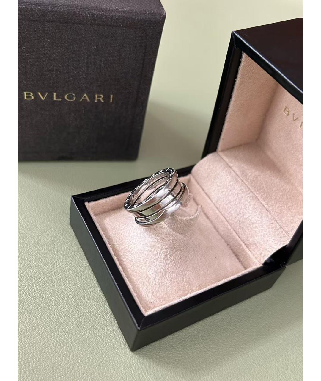 BVLGARI Серебряное кольцо из белого золота, фото 3