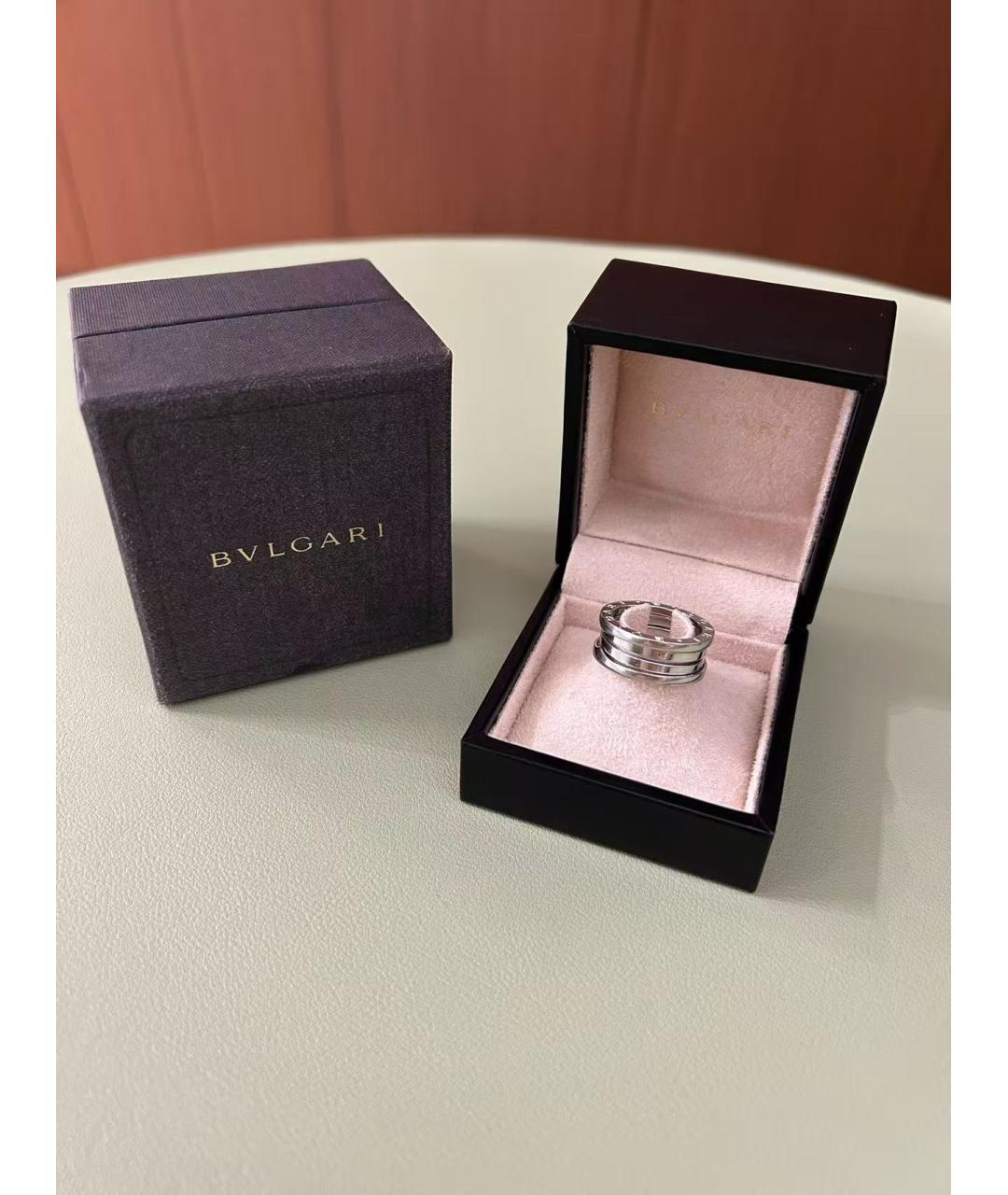 BVLGARI Серебряное кольцо из белого золота, фото 5
