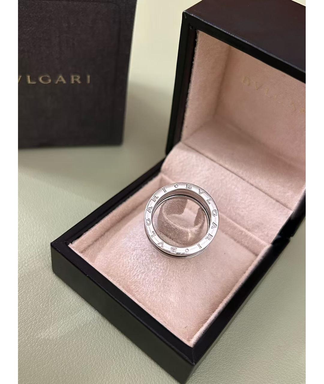 BVLGARI Серебряное кольцо из белого золота, фото 4