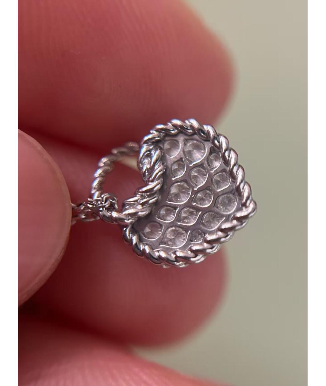 CARTIER Серебряное колье из белого золота, фото 5