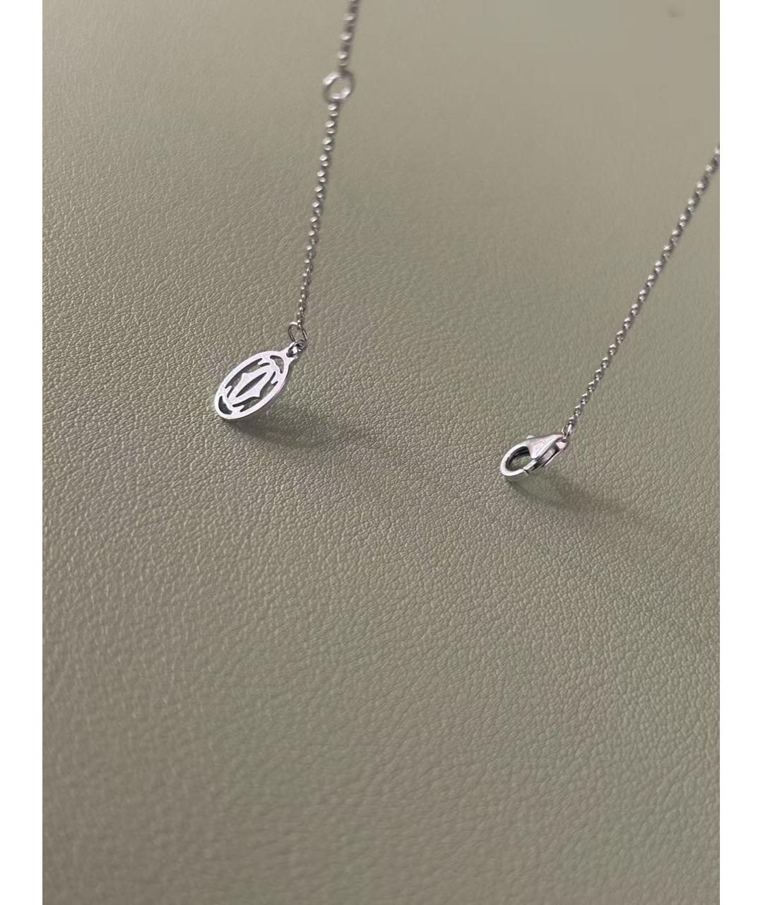 CARTIER Серебряное колье из белого золота, фото 3