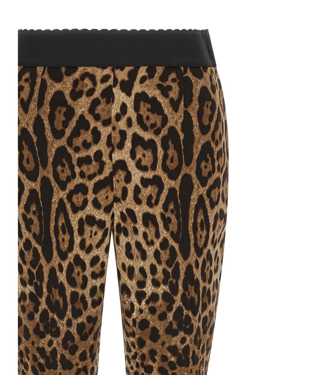 DOLCE&GABBANA Мульти вискозные леггинсы и велосипедки, фото 3